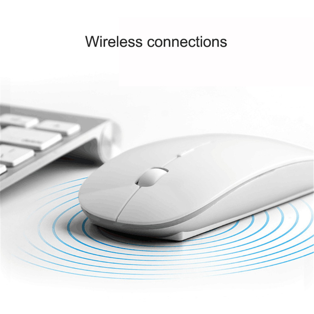 Wireless portable office mute mouse rechargeable bluetooth dual mode 50 silent male and female students unlimited gamin