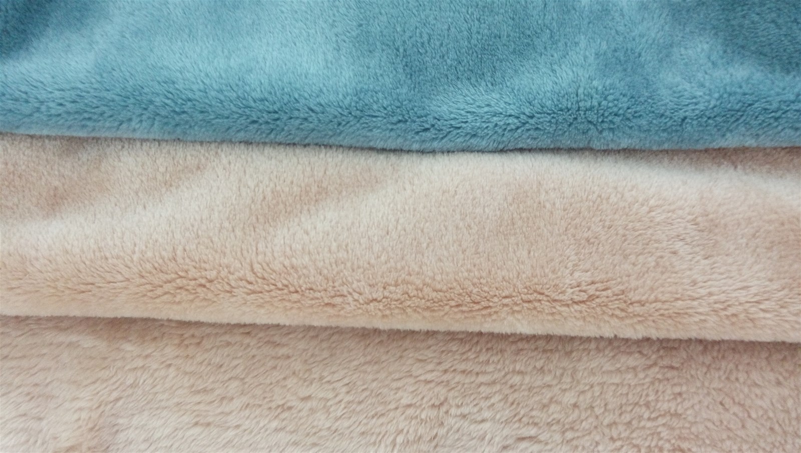 75Recycle Polyester 25Polyester 350GSM Flannel Fleece for GarmentHome Textile
