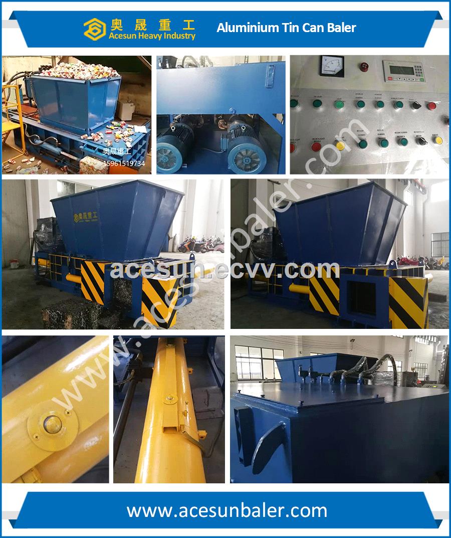 automatic waste iron baler machine