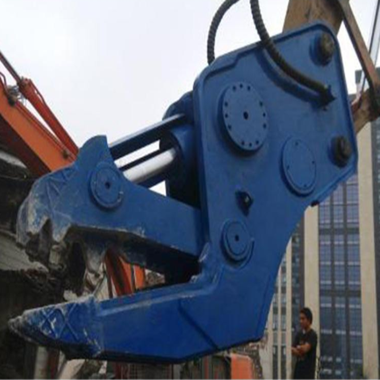 Excavator Crushing Forceps Concrete Crushing Pliers Manufacturer Electromagnetic Chunk Pulverizer For Excavators