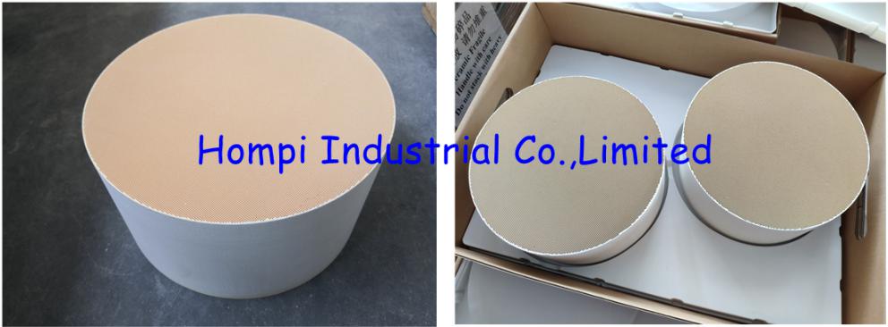 DPFSCR Honeycomb Ceramic Cleaner Particulate Filter for DieselGas Vehicle