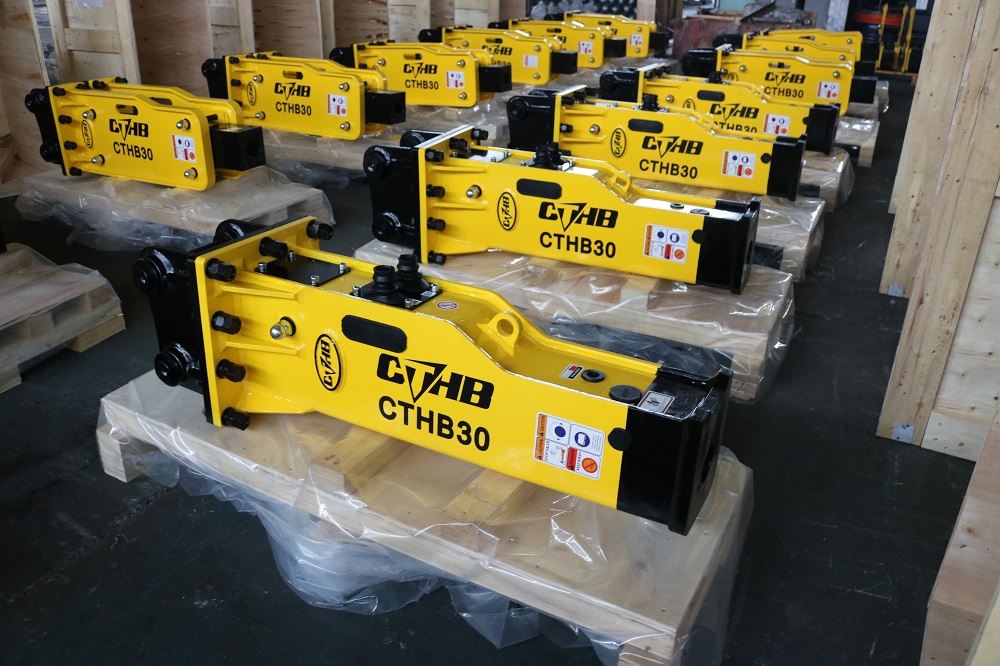 kobelco excavator attached demolition machine hydraulic rock breaker rock drill breaker