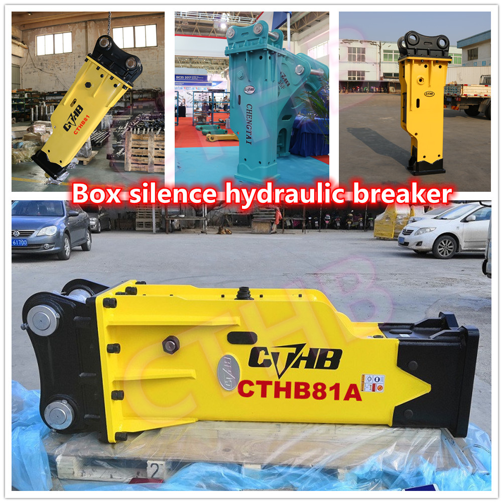 kobelco excavator attached demolition machine hydraulic rock breaker rock drill breaker