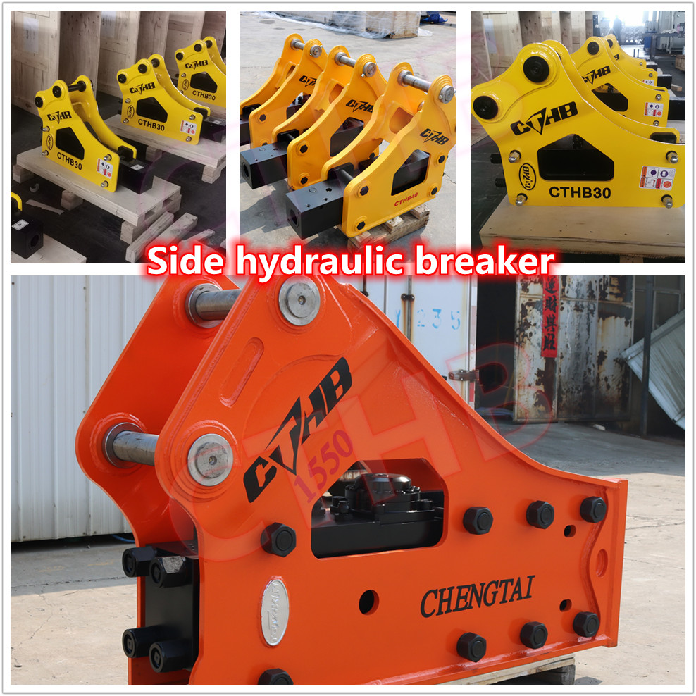 kobelco excavator attached demolition machine hydraulic rock breaker rock drill breaker