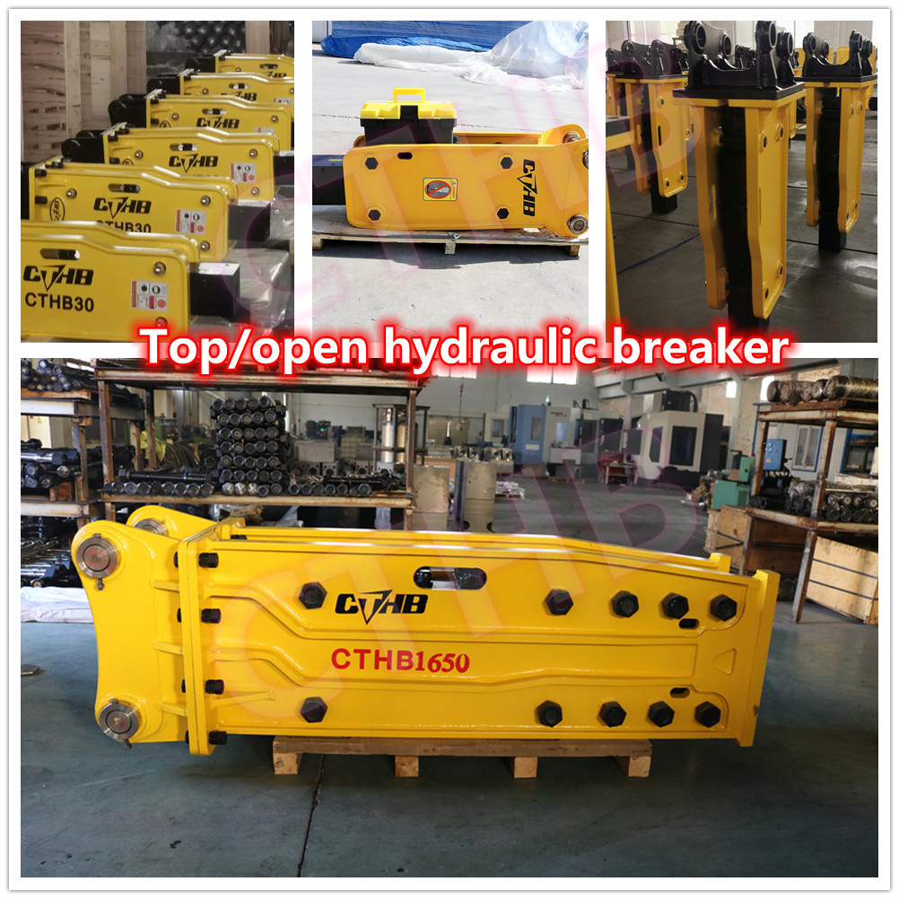 kobelco excavator attached demolition machine hydraulic rock breaker rock drill breaker