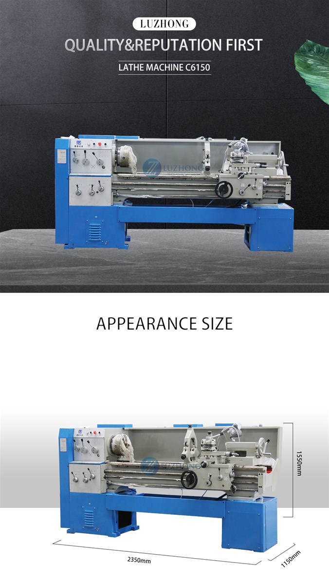 C6140 High Precision Metal Lathe Turning Machine Horizonta Manual Lathe Machine