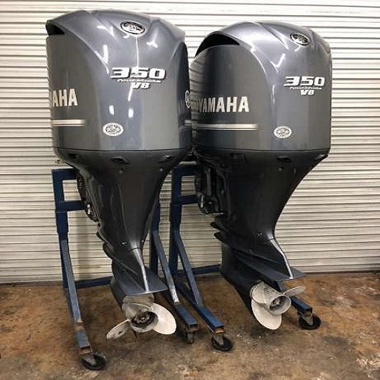 Used Yamaha 350 HP 4Stroke Outboard Motor Engine