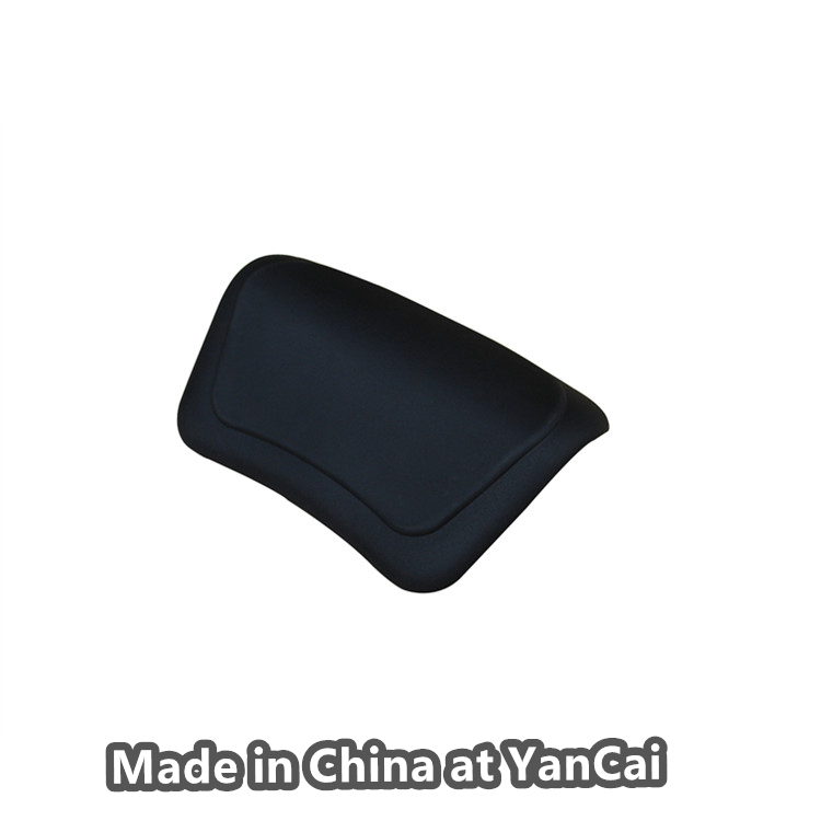 new product Wholesale Bathroom Accessories PU Memory Foam Spa Bath Pillow