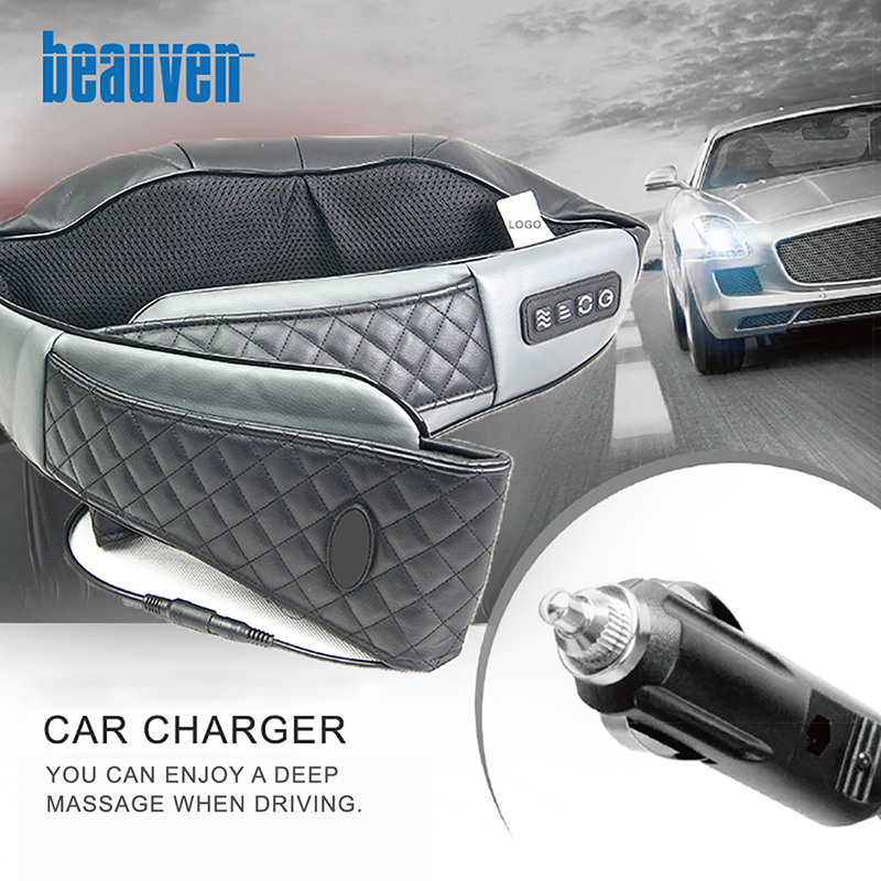 Electric Shiatsu Back Neck and Shoulder Massager Foor Massager for Office Home and Car Use