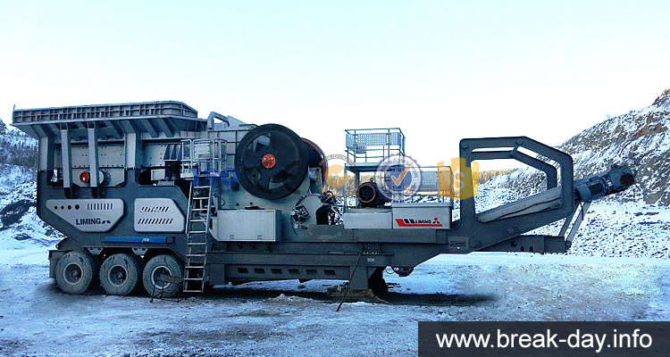 famous manufacturer 600 ton stone crasher mobile crusher stone crusher machine