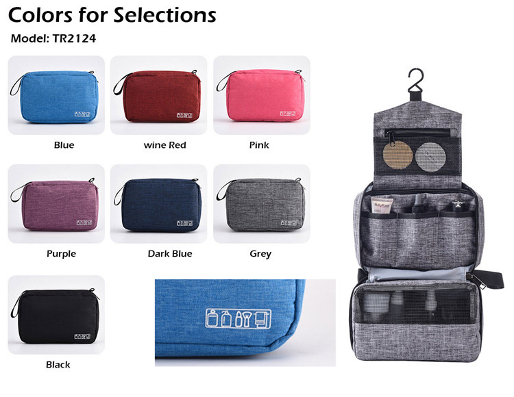 Hanging Style Waterproof Travel Toiletry Bag