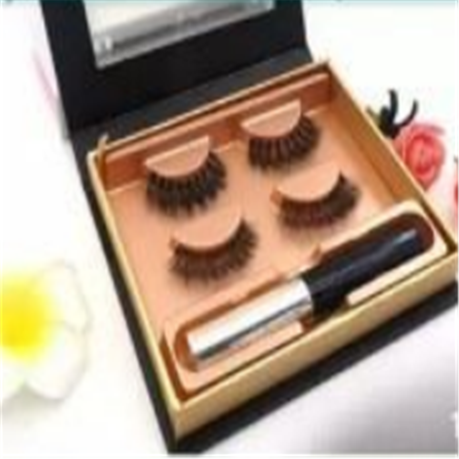 Wholesale magnetic eyeliner wispy eyelashes customize eyelash kit and best eyeliner