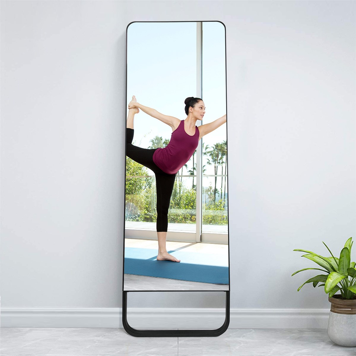 32 inch fitness digital signage magic mirror