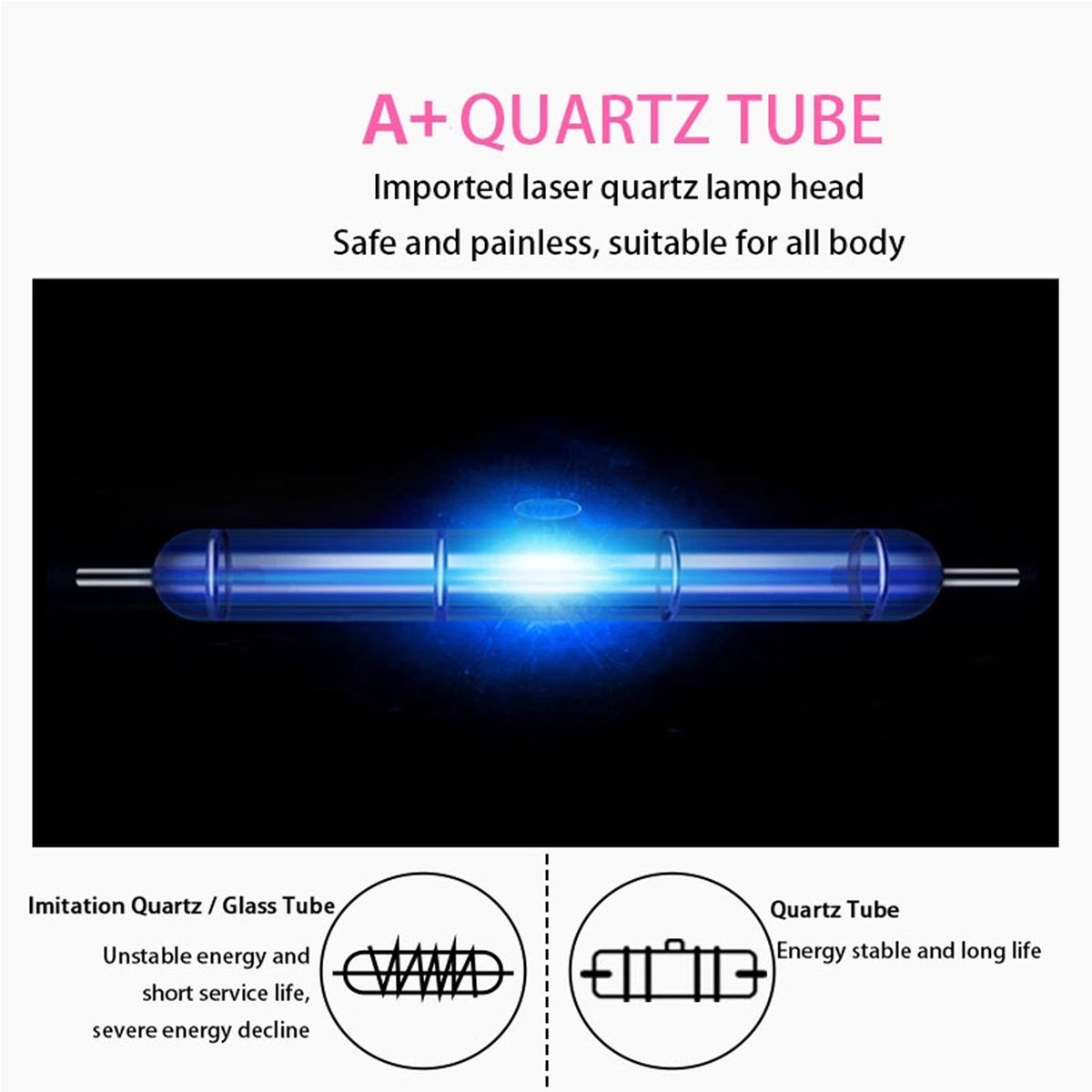 Hair Removal IPL Pulsed Light Laser Body and Vision Laser Epilators for Women Depilation 999999 Light Impulsions Comple