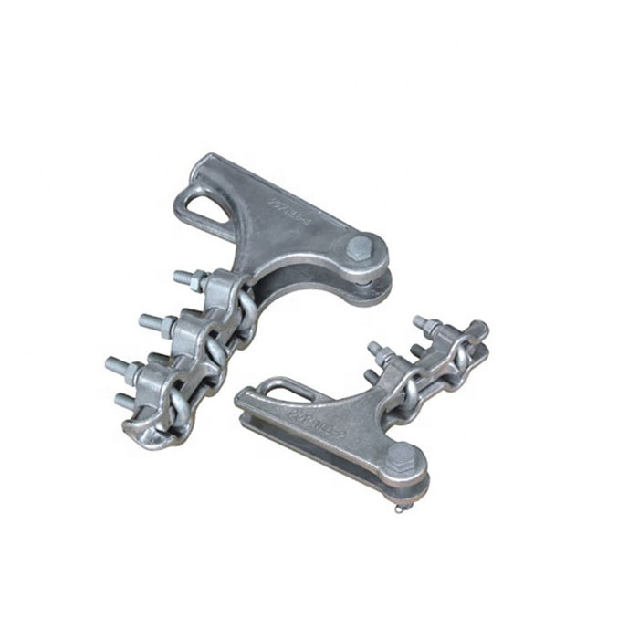 NLL Overhead Line Aluminum Alloy Bolted Electrical Fiber Optic Dead End Tension Strain Clamp
