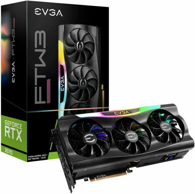 EVGA RTX 3060 Ti FTW3 ULTRA GAMING 8GB GDDR6 Graphics Card