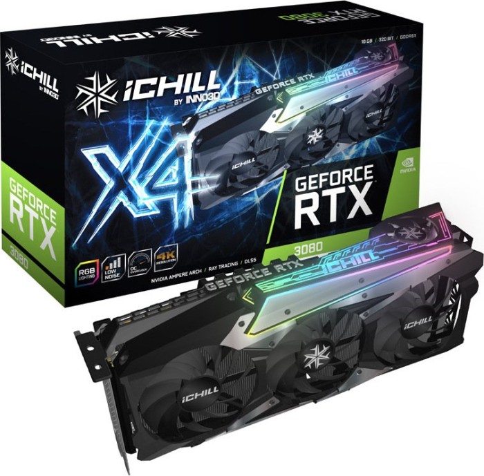 INNO3D GeForce RTX 3080 iCHILL X4 10GB GDDR6X