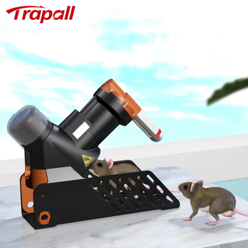 Reusable Mouse Trap Smart Auto Reset Rat Rodent Killer with Stand