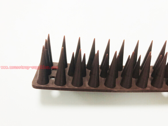 UV Resistant Defender Spikes to Prevent Bird Cat and Small Animals for Fence Railing Roof and Walls