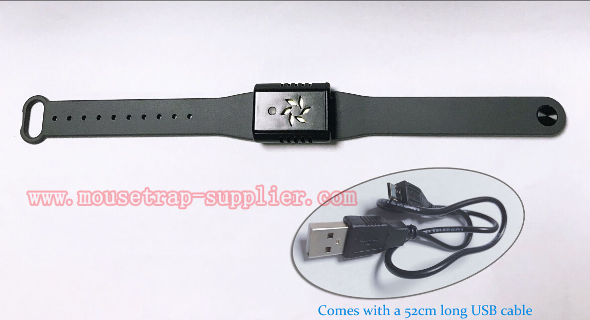 Smart Ultrasonic Electronic Essential Oil Tablet Insects Repellent Watchband Mosquito Repeller Bracelet Wristband