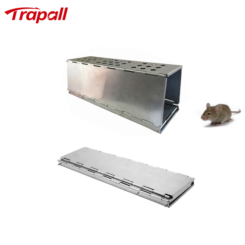 Indoor Outdoor Humane Foldable Mouse Rodent Live Catch No Kill Trap Cage