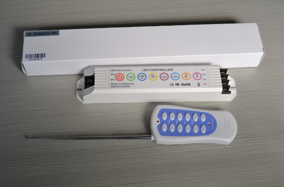 1224V Wireless Sensitive RF 6A3CH LED Controller