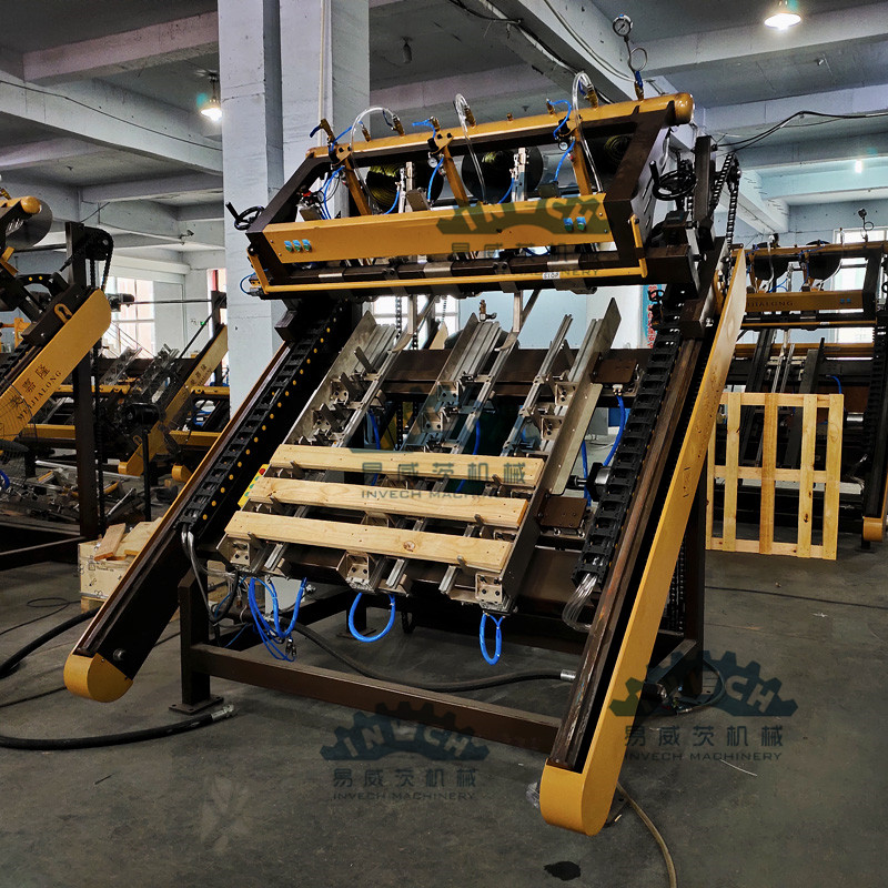 EU Wood Pallet Nailing Line with adjustable Mold