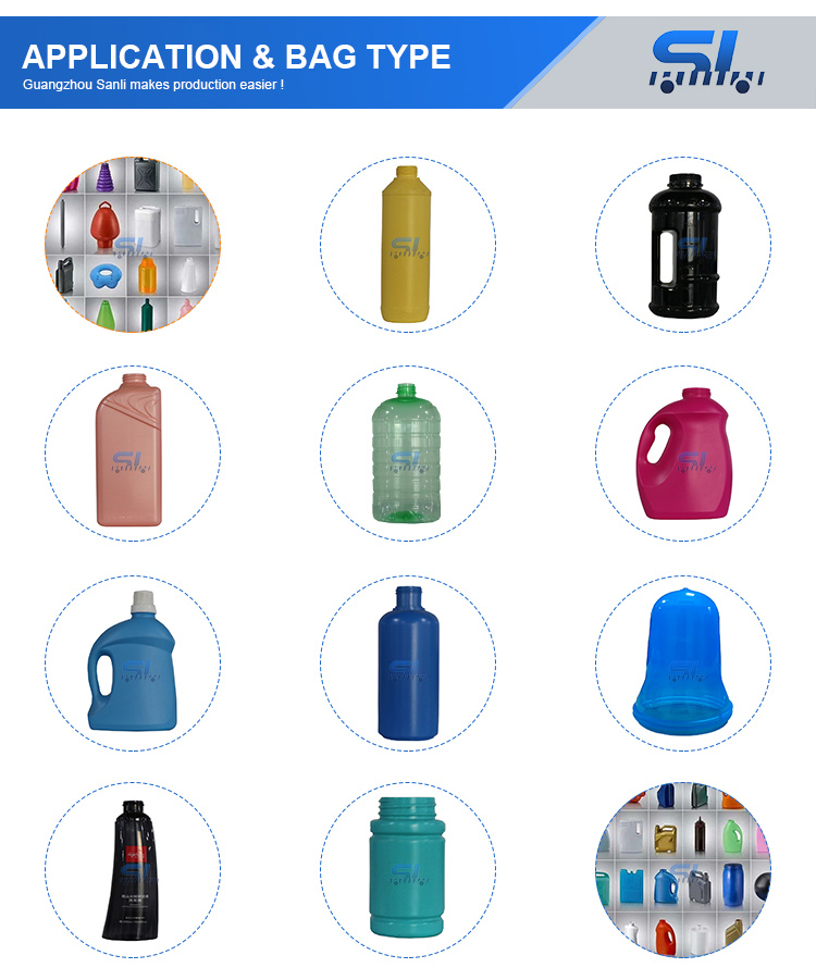 automatic plastic HDPE PVC pp bottle barrel bagging packing machine package machinery