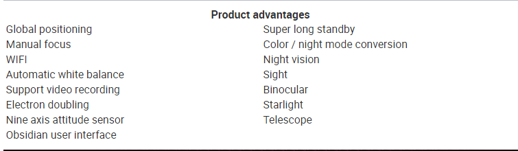 SSKNWBXT1500 Smart 3d tracking portable high definition intelligent tracking night vision thermal