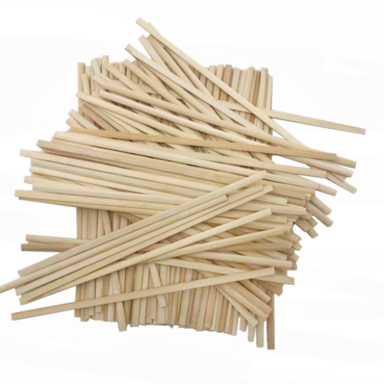 factory wholesale bamboo flat coffee stirrers