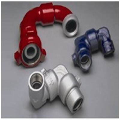 Fluid Handling High Pressure Swivel Joint High Strength Alloy Steel With Long Radius