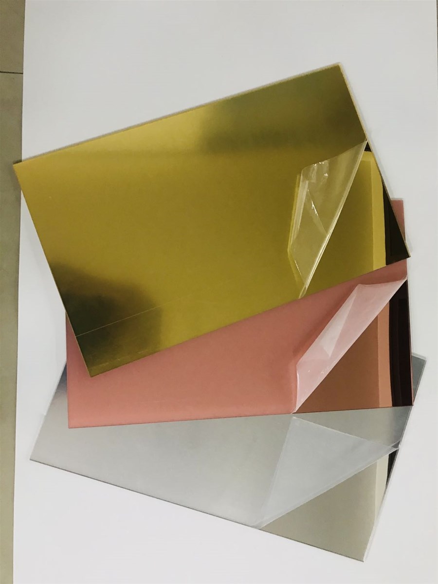 Zhanyu acrylic RTSM7C3 RTSM7C5 Mirror glitter acrylic sheet decoration small quantity retail