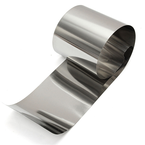 Newest Stainless Steel Sheet Silver 304 Stainless Steel Fine Plate Sheet Foil 001008mm100mm1000mm