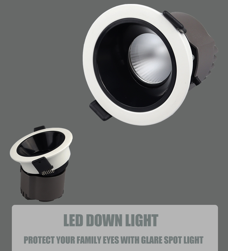 2021 new product thickness 10w cob LED ceiling down light LED lighting