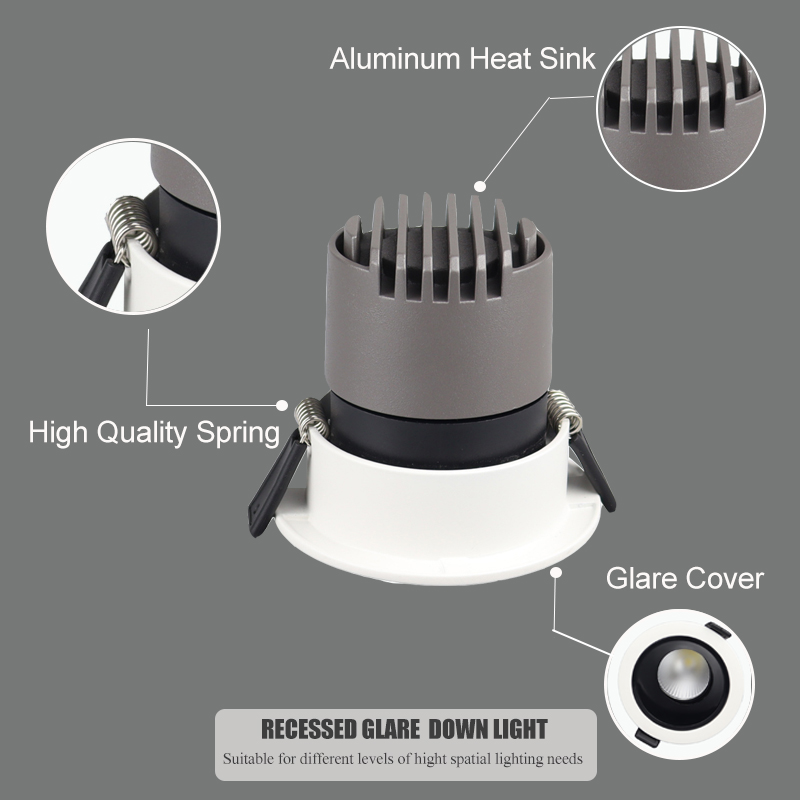 2021 new product thickness 10w cob LED ceiling down light LED lighting