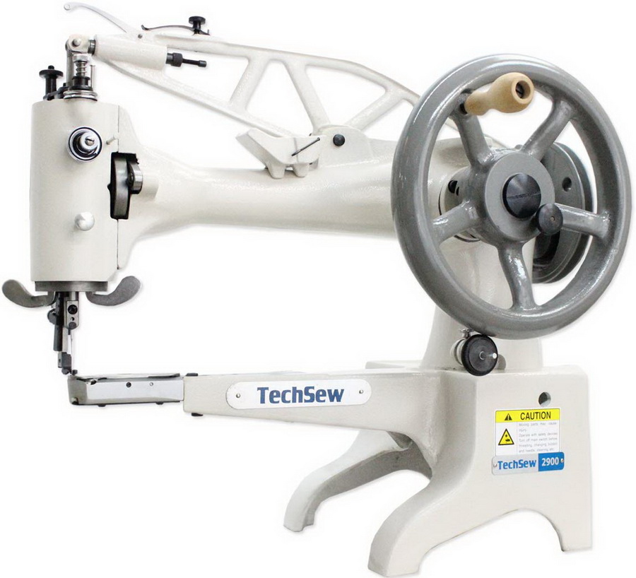 TECHSEW 2900 12 CYLINDER PATCHING INDUSTRIAL SEWING MACHINE
