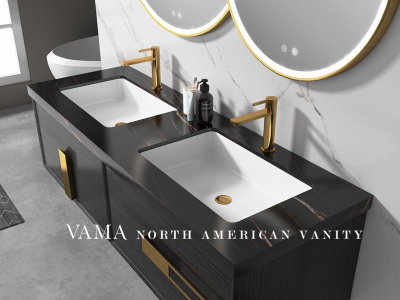 Vama 1600mm MID Century Floating Wholesale Bathroom Furniture in Foshan 305160