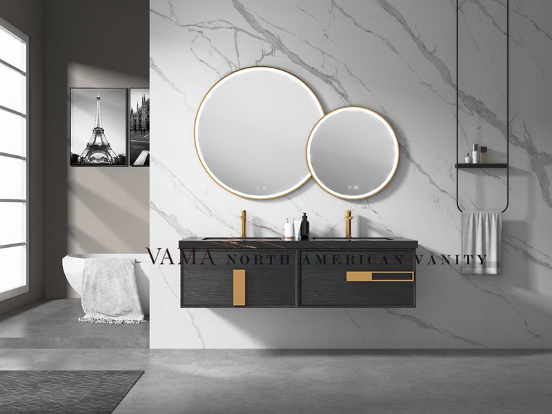 Vama 1600mm MID Century Floating Wholesale Bathroom Furniture in Foshan 305160