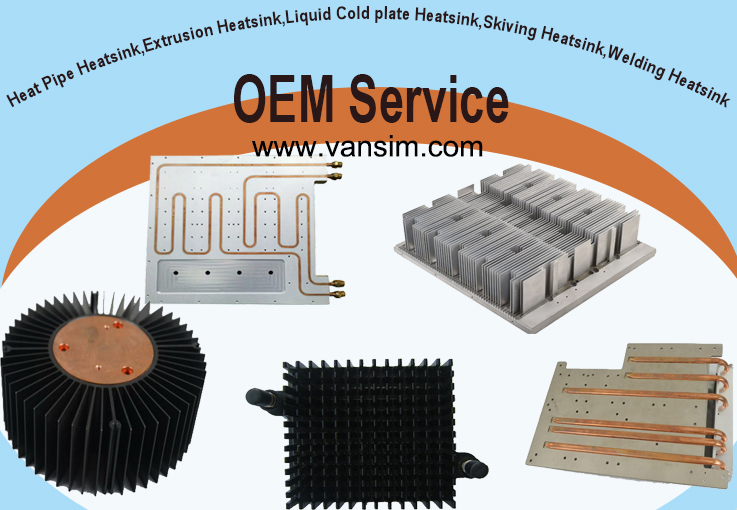 FSW liquid cold plate heatsink Fluid cooling