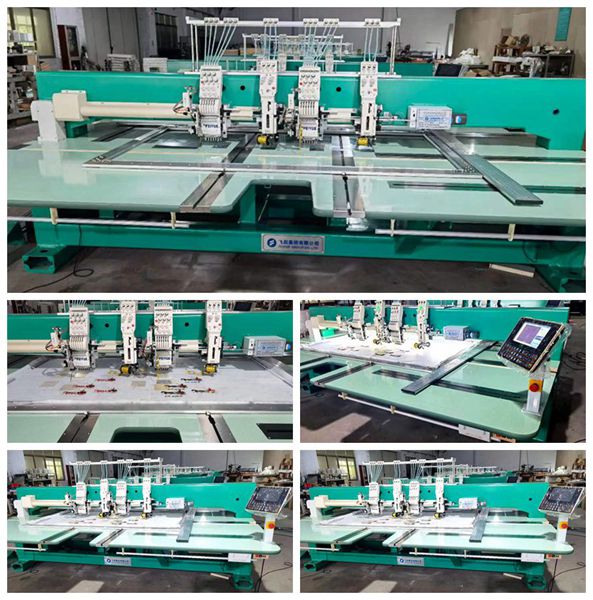 cording embroidery machine2 heads6 needlesespecial textile machine