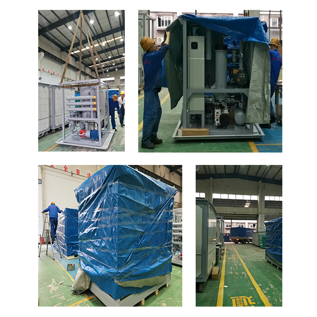 Portable Double Stage Vacuum Purification Machine Transformer Oil and Filtration Oil Filter Machine Purifier