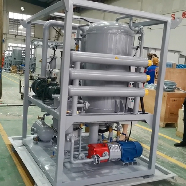 Portable Double Stage Vacuum Purification Machine Transformer Oil and Filtration Oil Filter Machine Purifier