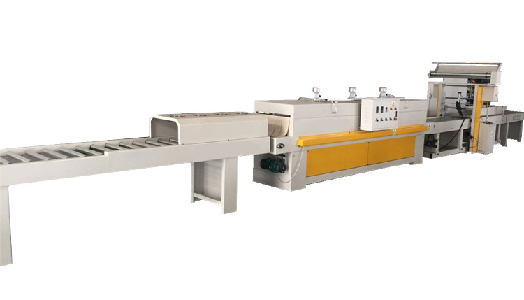 Automatic laminate flooring production line laminating hot press machine