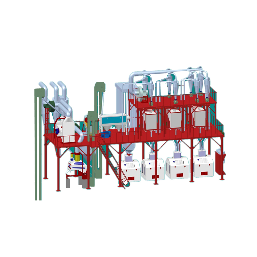 5500T24h corn mill machinegrain flour millmaize mill