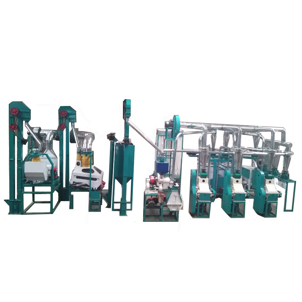 Maize grinding machine corn flour making plants corn milling equipment