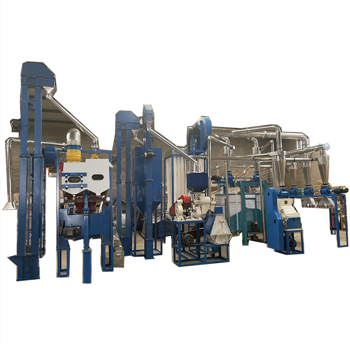 wheat flour machine processing line grain flour mill wheat milling machine
