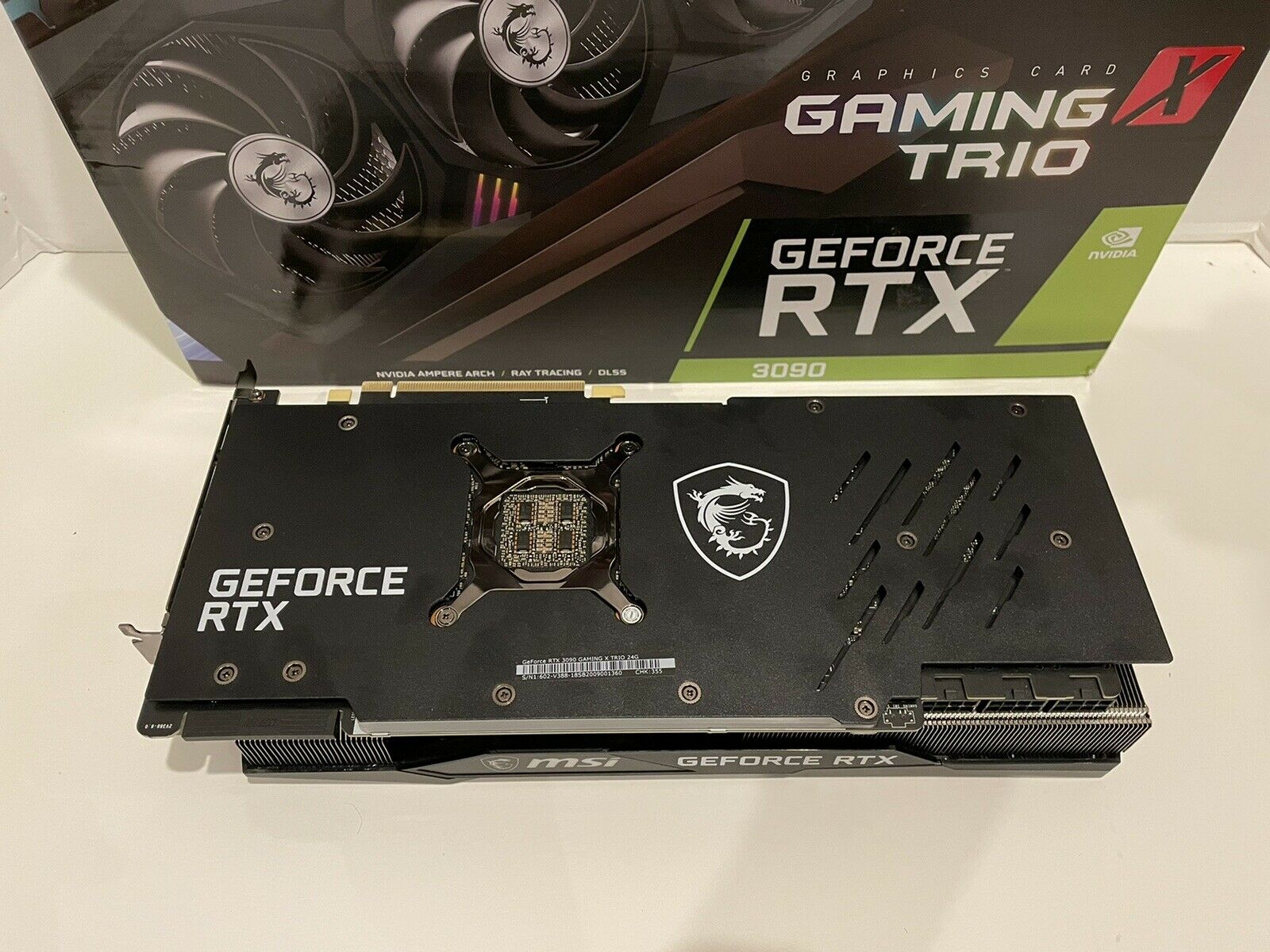 MSI GPU RTX 3090 Gaming TRIO X GEFORCE BRAND NEW Graphic Card Mining