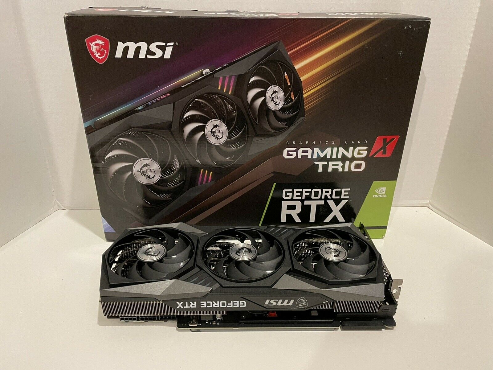 MSI GPU RTX 3090 Gaming TRIO X GEFORCE BRAND NEW Graphic Card Mining