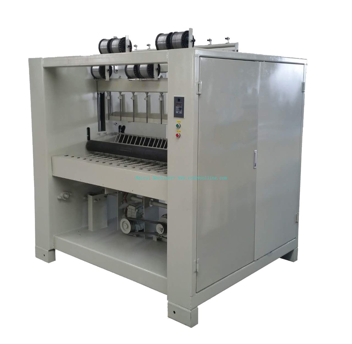 MineralStoneRock Wool Production Line FeltBlanket Automatic Sewing Rolling Packing Machine