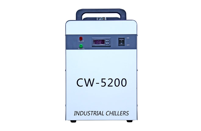 Chiller CW 5200 for 8KW CNC Spindle